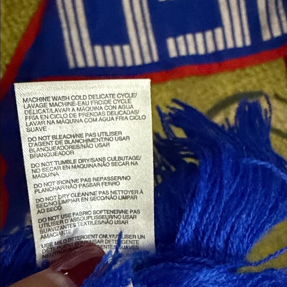 Adidas Blue and Red USA Scarf